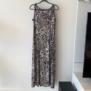 Iolani Floral Printed Long Dress